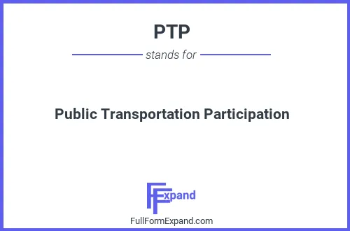 Full form of PTP