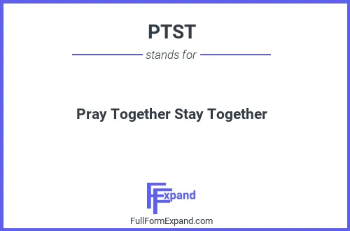 Full form of PTST