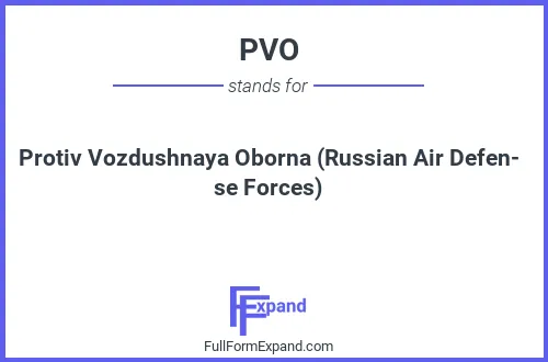 Full form of PVO