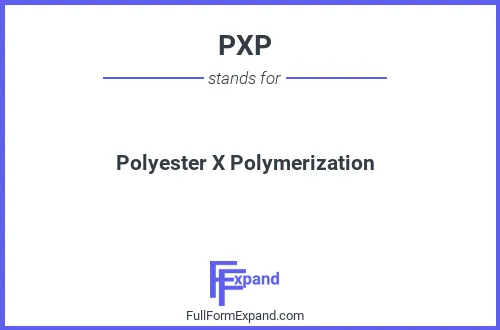 Full form of PXP