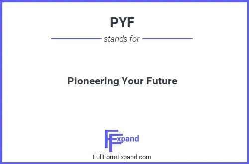 Full form of PYF
