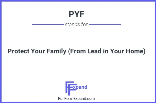 Full form of PYF