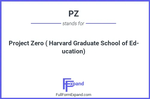 Full form of PZ