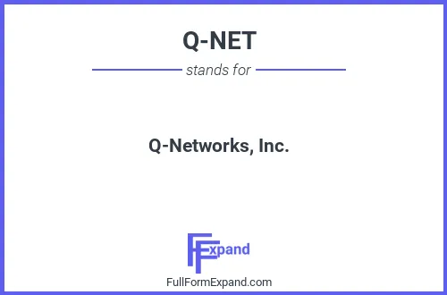 Full form of Q-NET