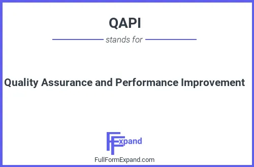 Full form of QAPI