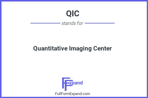 Full form of QIC