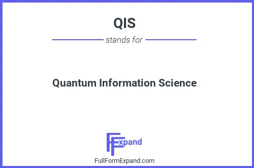 Full form of QIS