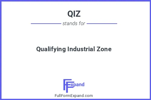 Full form of QIZ