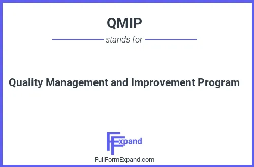 Full form of QMIP