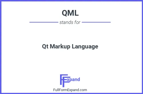 Full form of QML