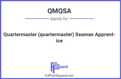 Full form of QMQSA