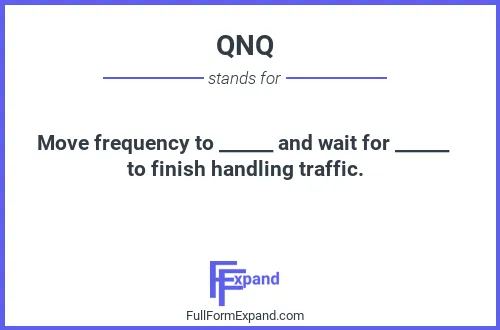 Full form of QNQ