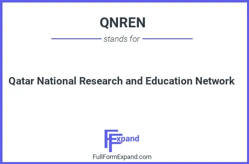 Full form of QNREN
