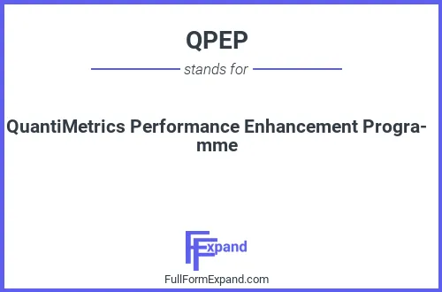 Full form of QPEP