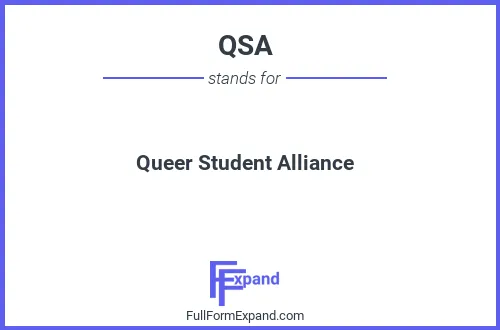 Full form of QSA