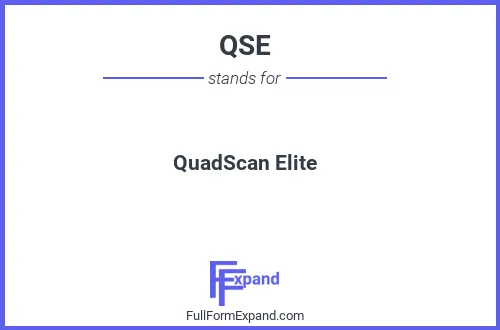 Full form of QSE