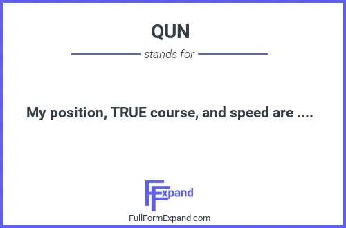 Full form of QUN