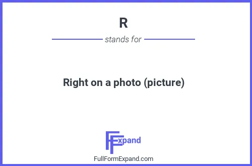 Full form of R