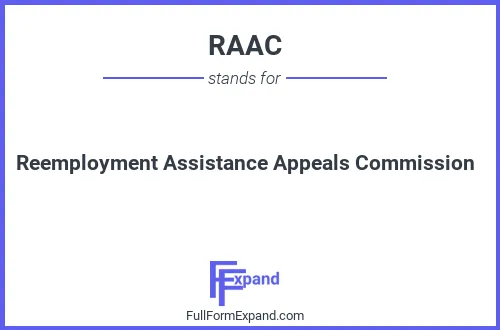 Full form of RAAC