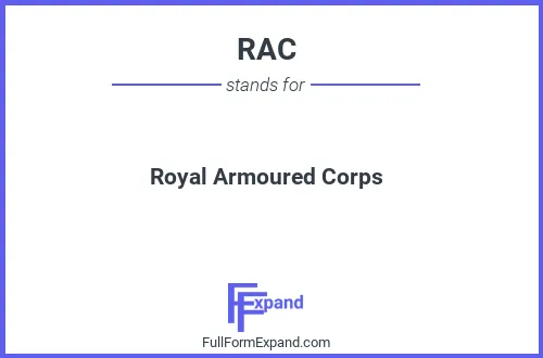 Full form of RAC