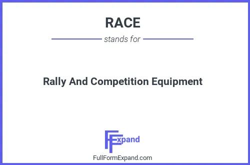 Full form of RACE