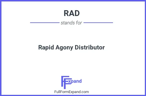 Full form of RAD