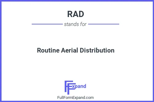 Full form of RAD