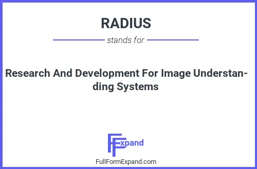 Full form of RADIUS