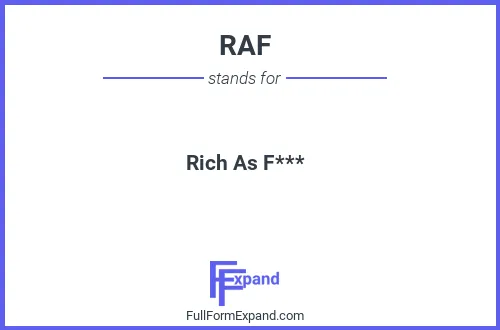 Full form of RAF