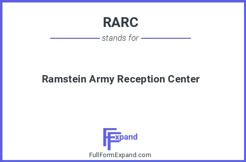 Full form of RARC