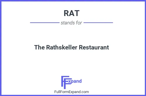 Full form of RAT