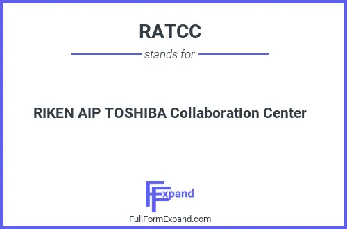Full form of RATCC