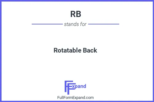 Full form of RB