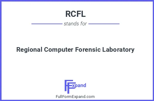 Full form of RCFL