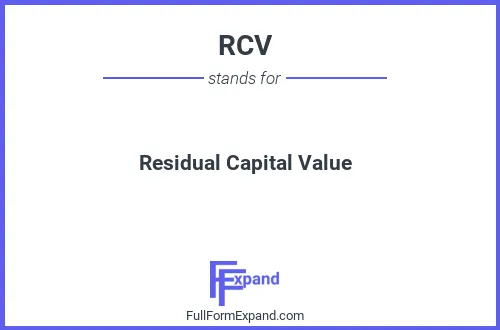 Full form of RCV
