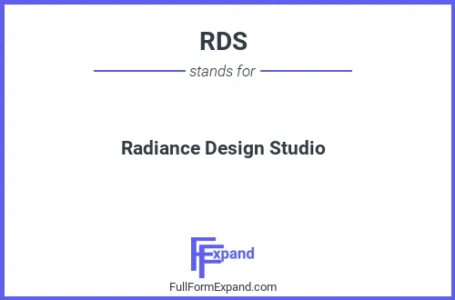 Full form of RDS