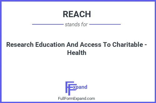 Full form of REACH