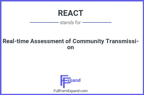 Full form of REACT