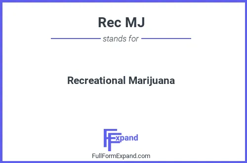 Full form of Rec MJ