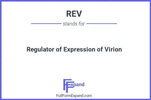 Full form of REV