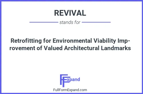 Full form of REVIVAL