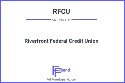 Full form of RFCU