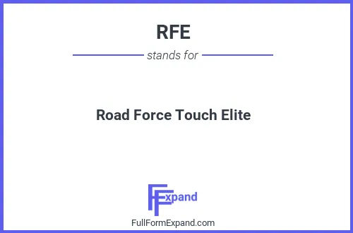 Full form of RFE