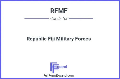 Full form of RFMF