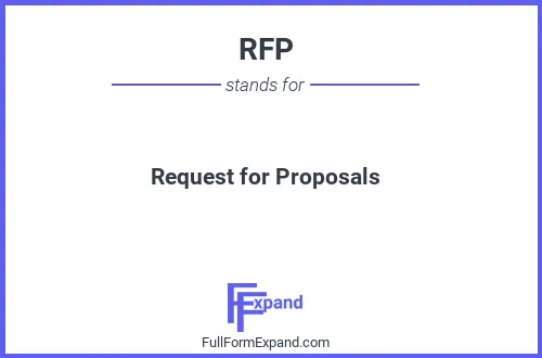 Full form of RFP