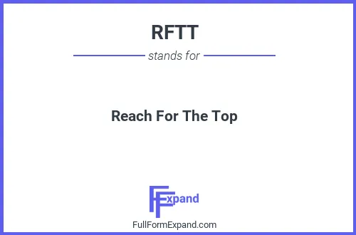 Full form of RFTT