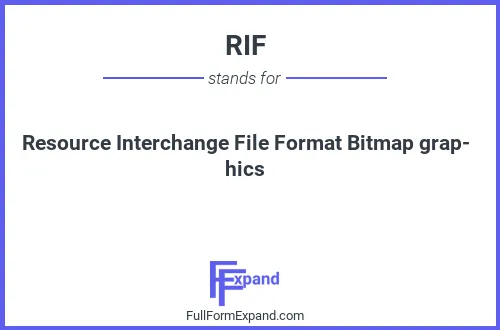 Full form of RIF