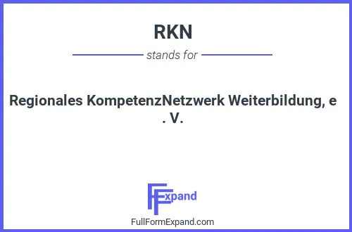 Full form of RKN