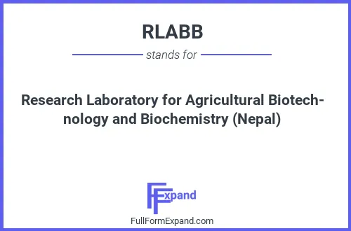 Full form of RLABB