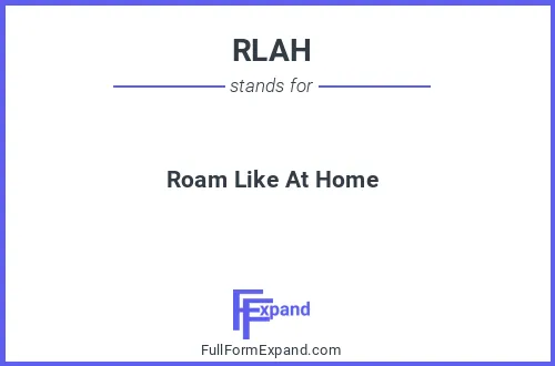 Full form of RLAH